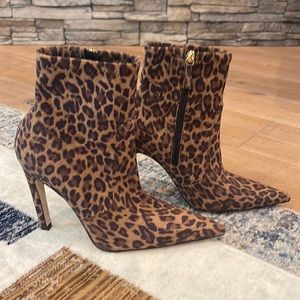 Good American - ICON BOOTIE 110 | PALE LEOPARD002 - PALE LEOPARD002 / X / 8.5